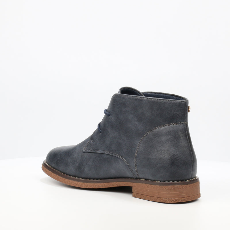 Butterfly Feet Essex 2 Ankle Boot - Navy footwear Butterfly Feet   