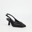Butterfly Feet Estella 1 Heel - Black