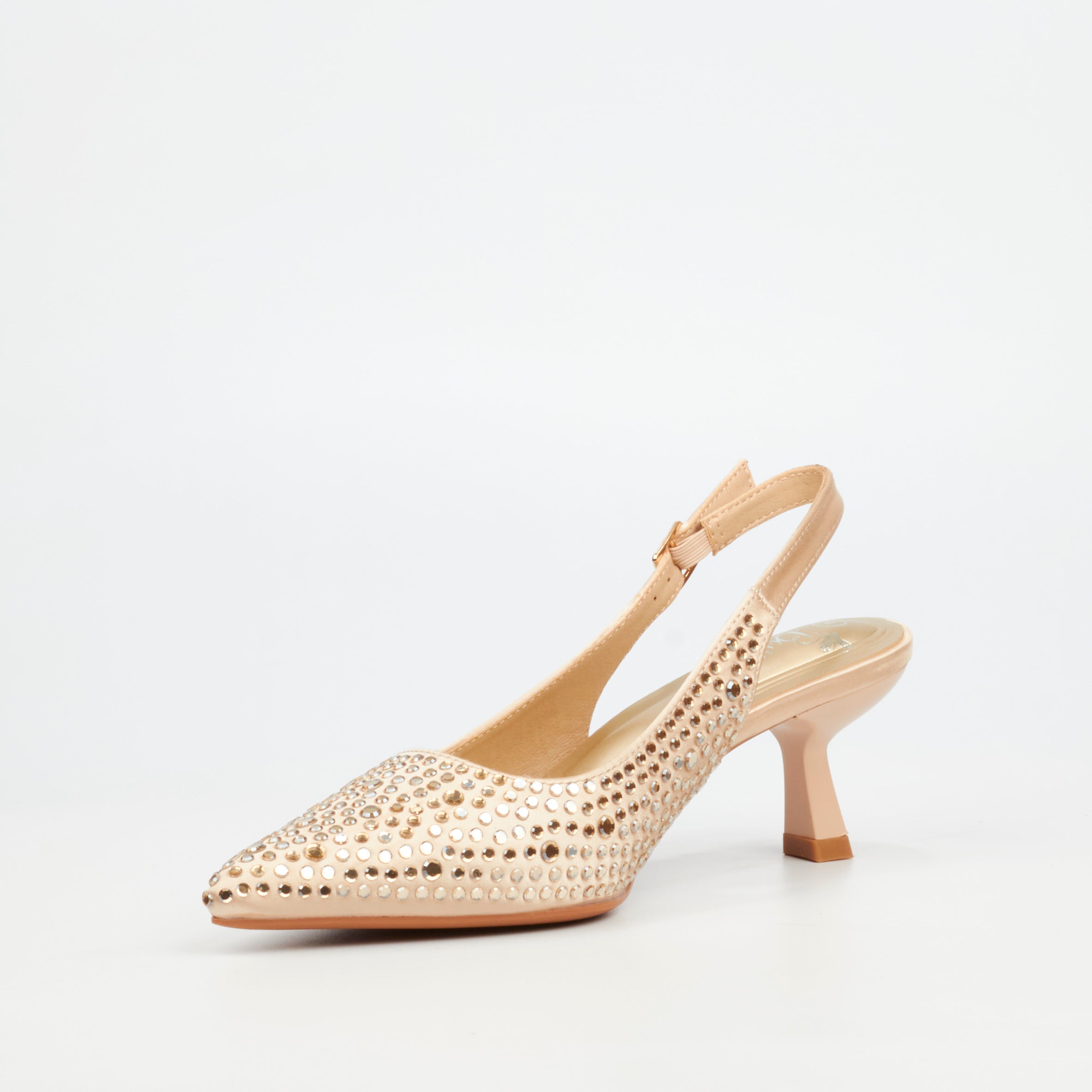 Butterfly Feet Estella 1 Heel - Champagne footwear Butterfly Feet