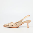 Butterfly Feet Estella 1 Heel - Champagne