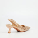 Butterfly Feet Estella 1 Heel - Champagne