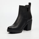 Butterfly Feet Esther 7 Ankle Boot - Black footwear Butterfly Feet