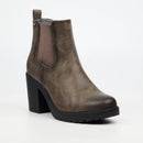 Butterfly Feet Esther 7 Ankle Boot - Grey footwear Butterfly Feet