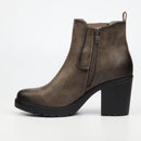 Butterfly Feet Esther 7 Ankle Boot - Grey footwear Butterfly Feet