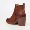 Butterfly Feet Esther 7 Ankle Boot - Tan footwear Butterfly Feet