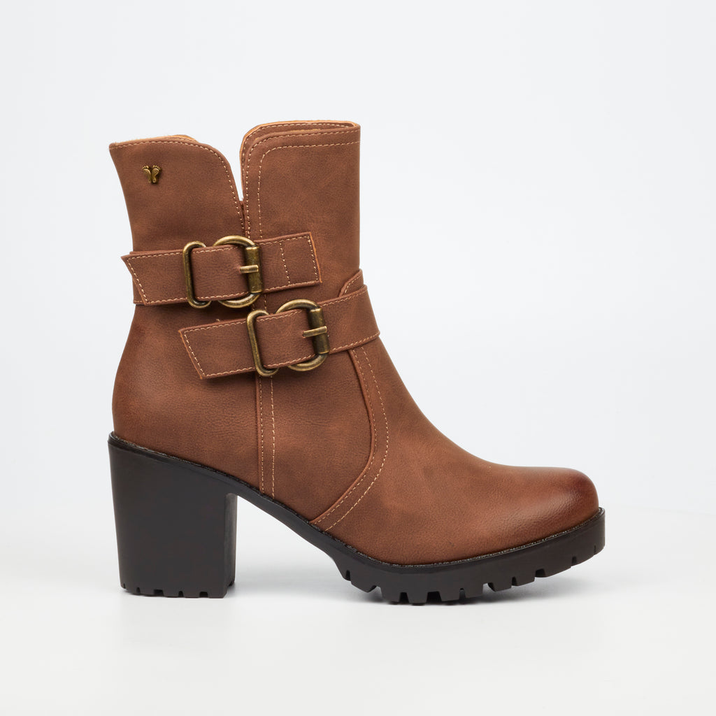 Butterfly Feet Esther 8 Ankle Boots - Chocolate footwear Butterfly Feet
