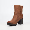 Butterfly Feet Esther 8 Ankle Boots - Chocolate footwear Butterfly Feet