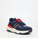 Urbanart Falcon 1 Faux Nubuck / Nylon Sneaker - Navy footwear Urbanart