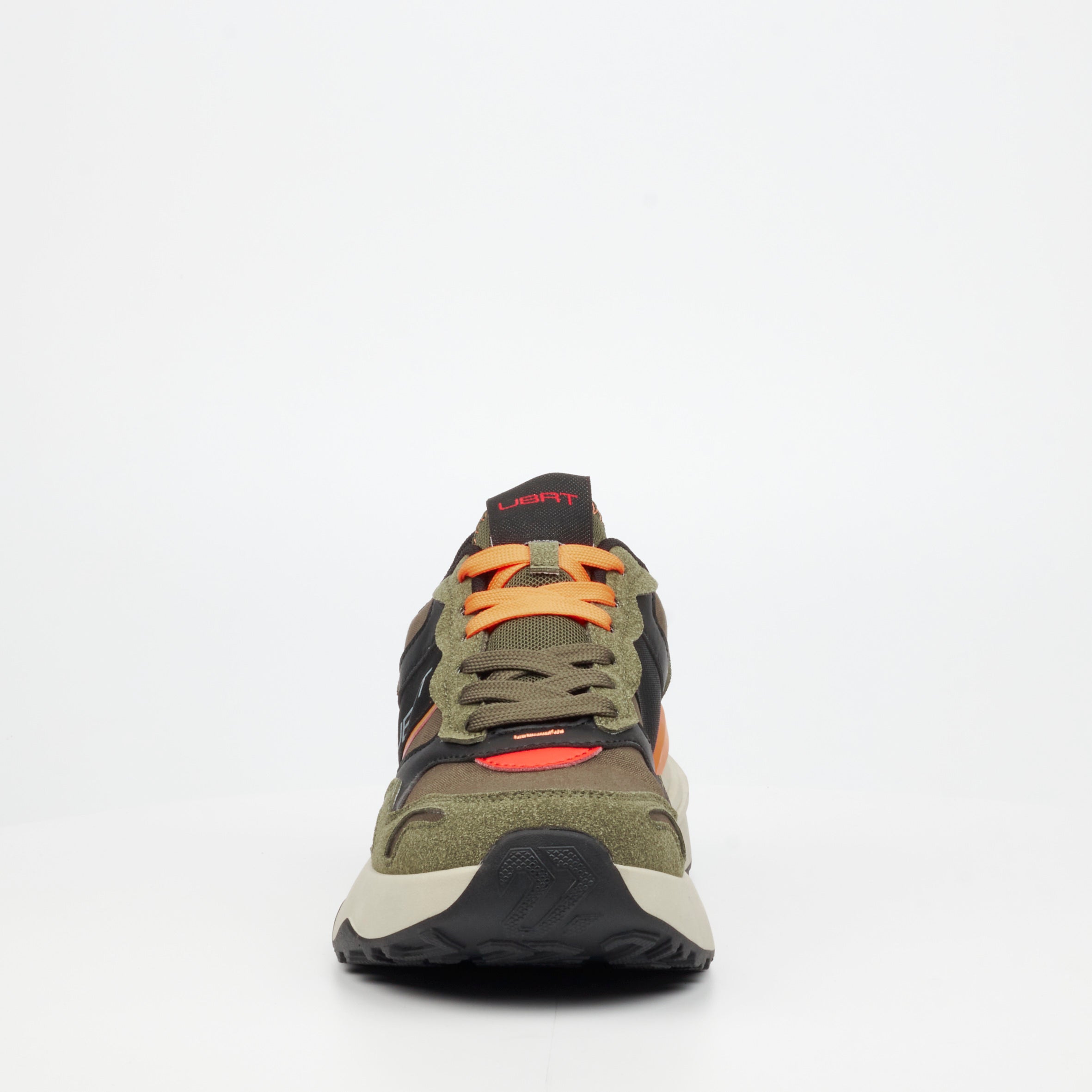 Urbanart Falcon 1 Faux Nubuck / Nylon Sneaker - Olive footwear Urbanart
