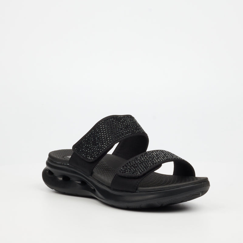 Heart & Sole Felice 1 Sandal - Black footwear Heart & Sole
