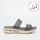 Heart & Sole Felice 1 Sandal - Charcoal footwear Heart & Sole