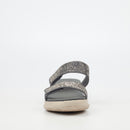 Heart & Sole Felice 1 Sandal - Charcoal footwear Heart & Sole