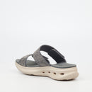 Heart & Sole Felice 1 Sandal - Charcoal footwear Heart & Sole