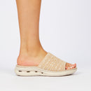 Heart & Sole Felice 2 Sandal - Beige footwear Heart & Sole