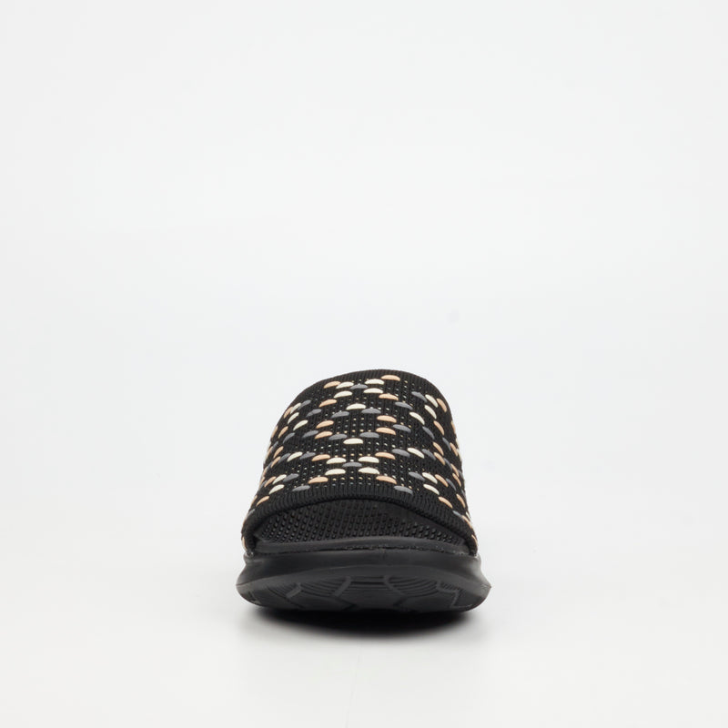Heart & Sole Felice 2 Sandal - Black footwear Heart & Sole