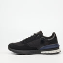 Urbanart Felix 1 Mesh / Faux Nubuck Sneaker - Black footwear Urbanart