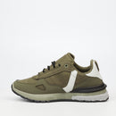 Urbanart Felix 1 Faux Nubuck Sneaker - Olive footwear Urbanart