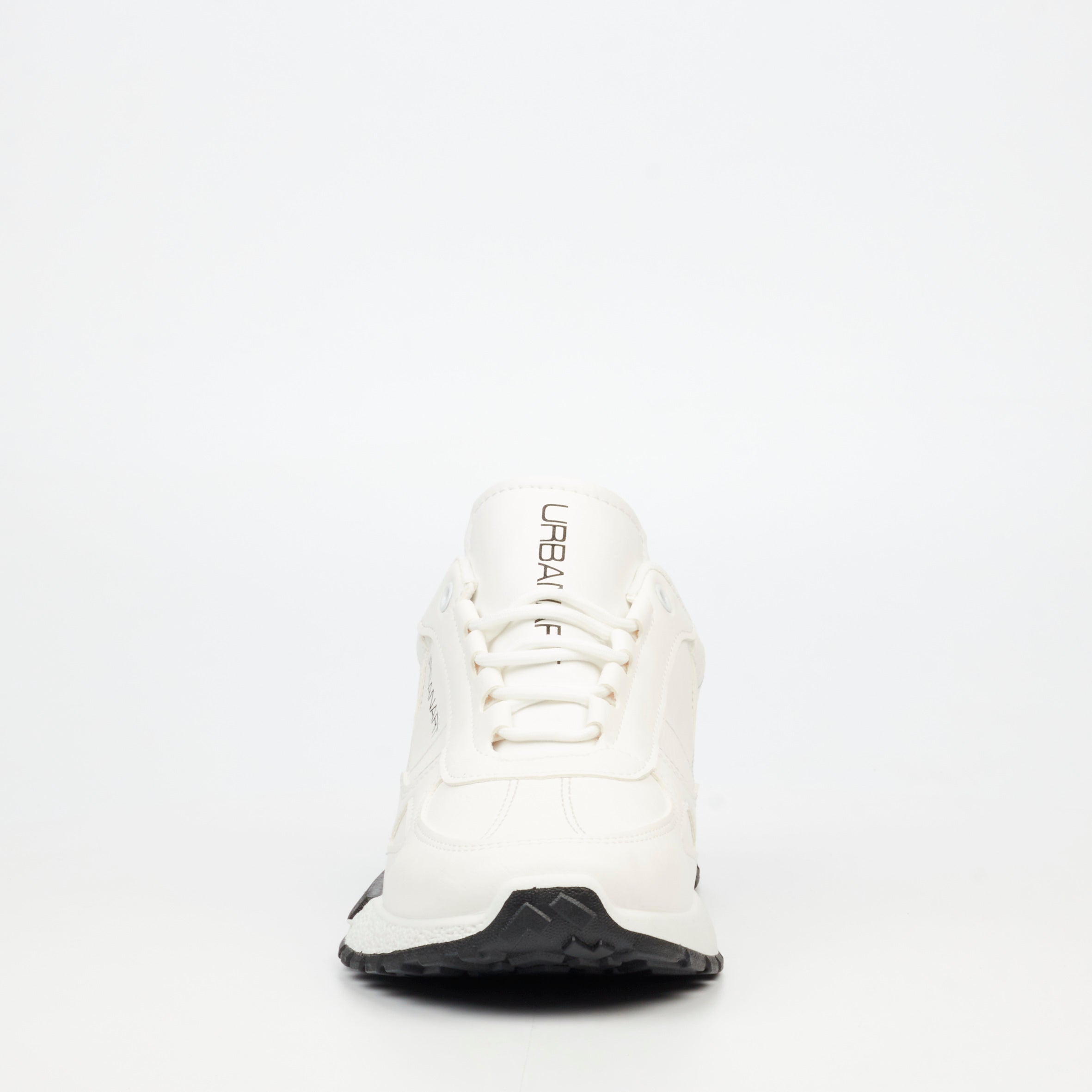 Urbanart Felix 1 Faux Wax Sneaker - White footwear Urbanart