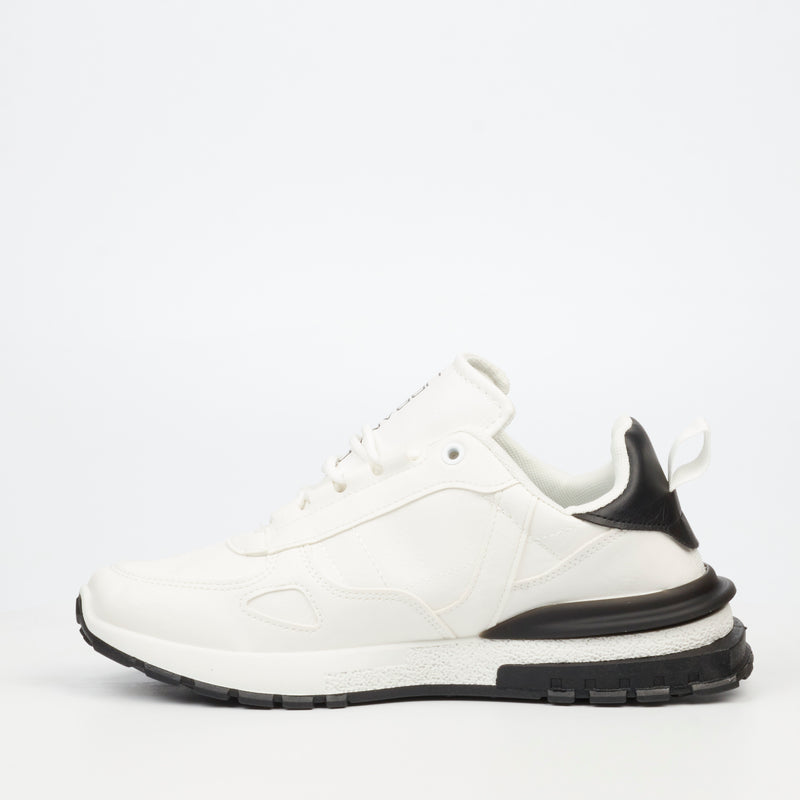 Urbanart Felix 1 Faux Wax Sneaker - White