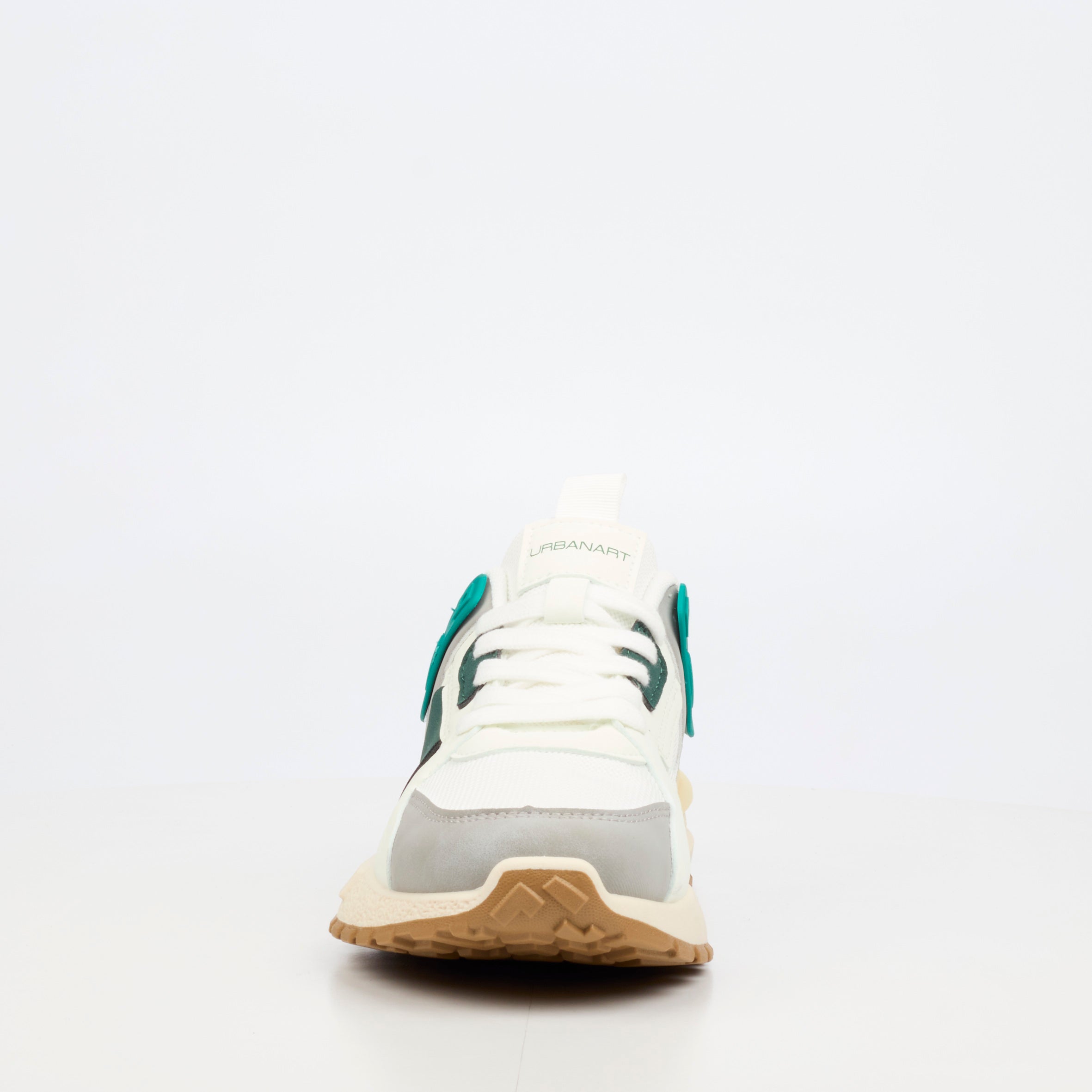 Urbanart Felix 6 Nylon / Faux Nubuck Sneaker - Stone footwear Urbanart