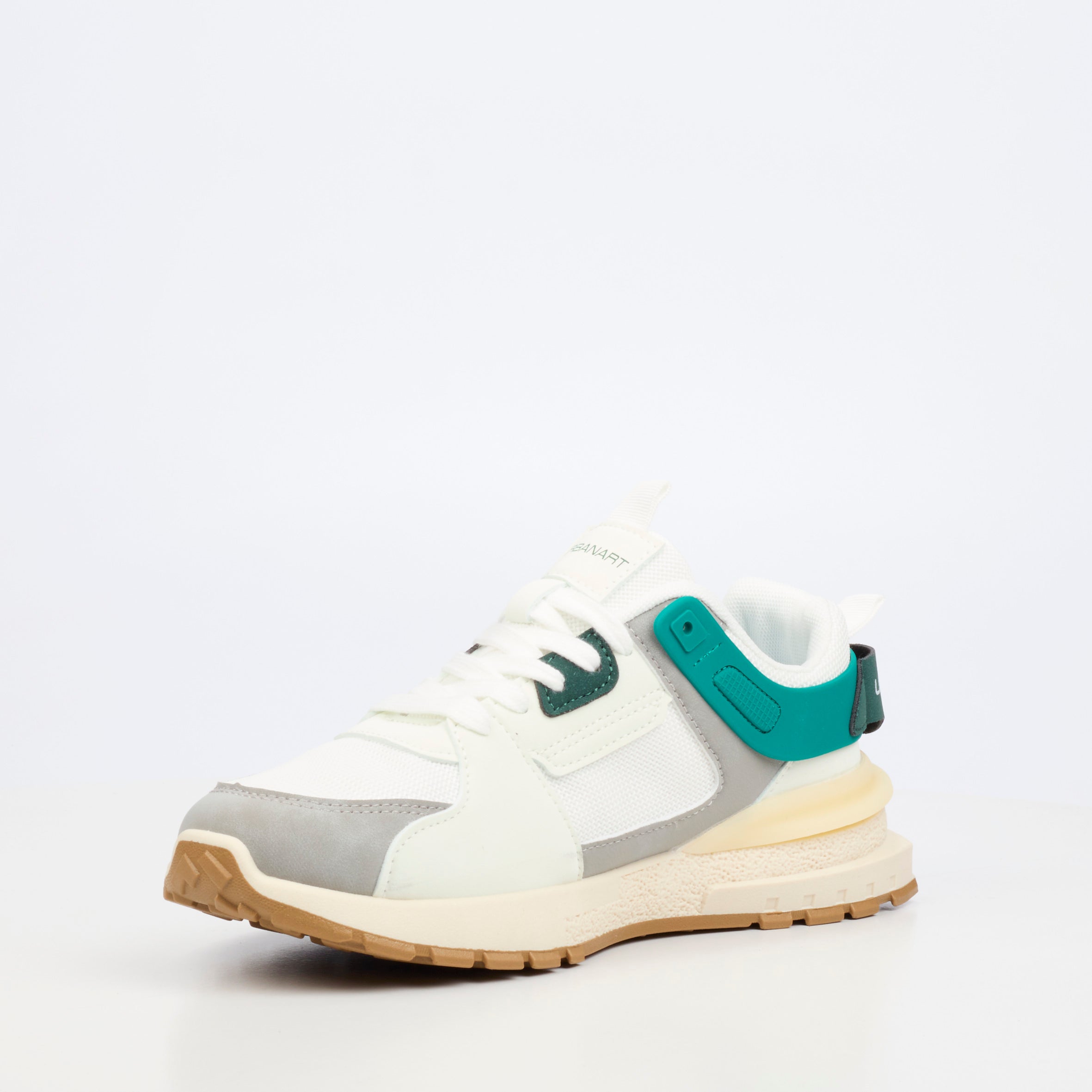 Urbanart Felix 6 Nylon / Faux Nubuck Sneaker - Stone footwear Urbanart