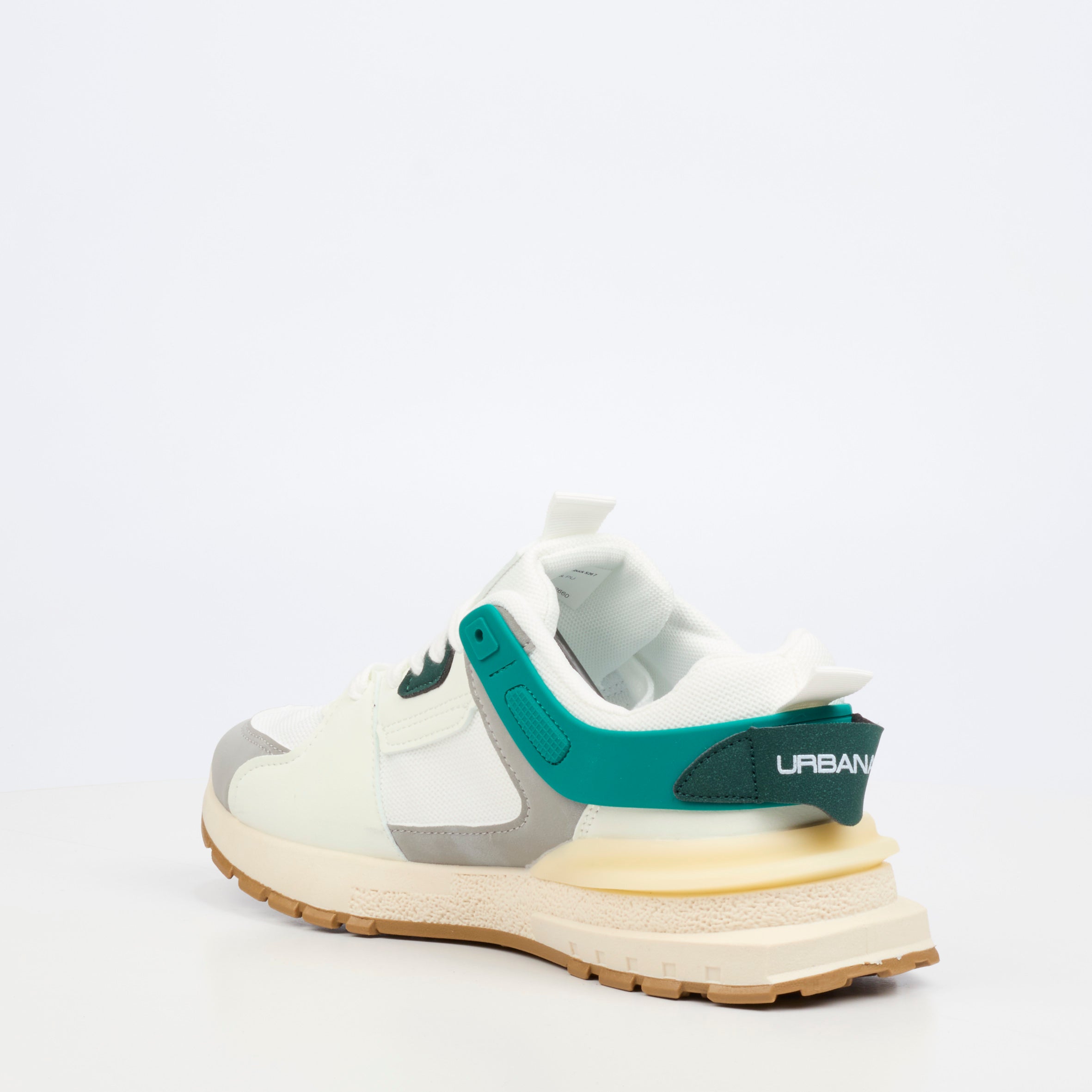 Urbanart Felix 6 Nylon / Faux Nubuck Sneaker - Stone footwear Urbanart