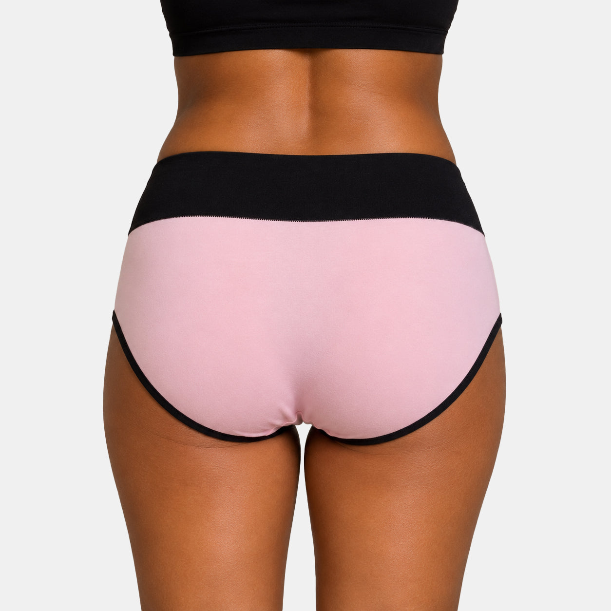 Butterfly High Waisted Briefs – Feminine Mix (1 x Pink, 1 x Nude, 1 x Black) underwear Butterfly Feet
