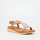 Butterfly Feet Fiona 1 Flatform - Tan footwear Butterfly Feet