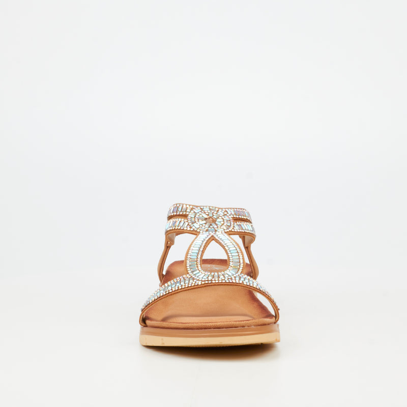 Butterfly Feet Fiona 1 Flatform - Tan footwear Butterfly Feet