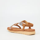 Butterfly Feet Fiona 1 Flatform - Tan footwear Butterfly Feet