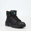 Grittgear Flint S3 Crazy Horse Leather Safety Boot - Black safety Grittgear