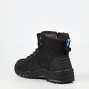 Grittgear Flint S3 Crazy Horse Leather Safety Boot - Black safety Grittgear