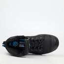 Grittgear Flint S3 Crazy Horse Leather Safety Boot - Black safety Grittgear