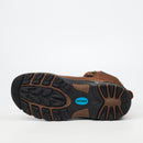 Grittgear Flint S3 Crazy Horse Leather Safety Boot - Chocolate safety Grittgear