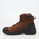 Grittgear Flint S3 Crazy Horse Leather Safety Boot - Chocolate safety Grittgear