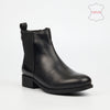 Nicci Tyler Fluxx 1 Genuine Leather Ankle Boot - Black footwear Nicci Tyler