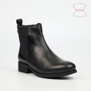 Nicci Tyler Fluxx 1 Genuine Leather Ankle Boot - Black footwear Nicci Tyler