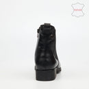 Nicci Tyler Fluxx 1 Genuine Leather Ankle Boot - Black footwear Nicci Tyler