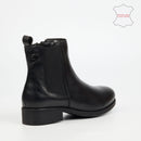 Nicci Tyler Fluxx 1 Genuine Leather Ankle Boot - Black footwear Nicci Tyler