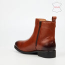 Nicci Tyler Fluxx 1 Genuine Leather Ankle Boot - Tan footwear Nicci Tyler