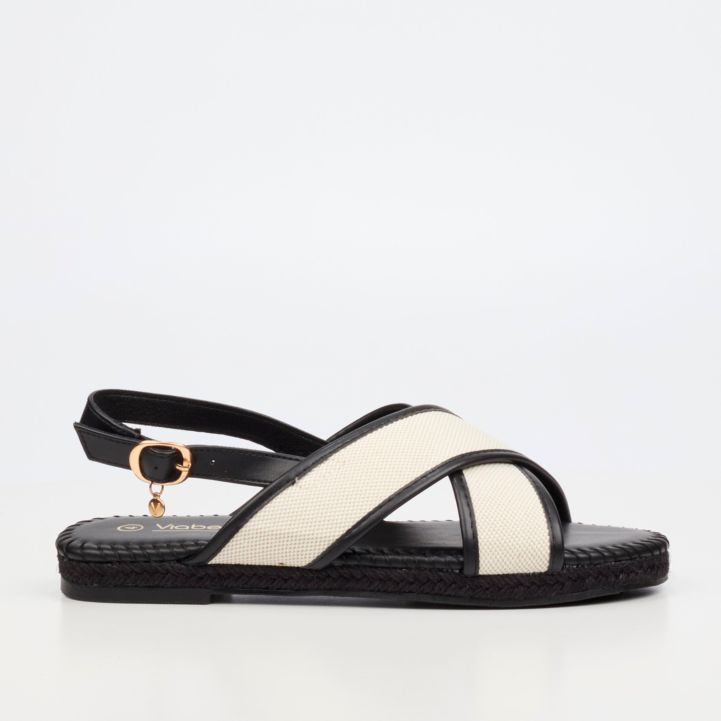 Viabeach Forest 1 Sandal - Black footwear Viabeach