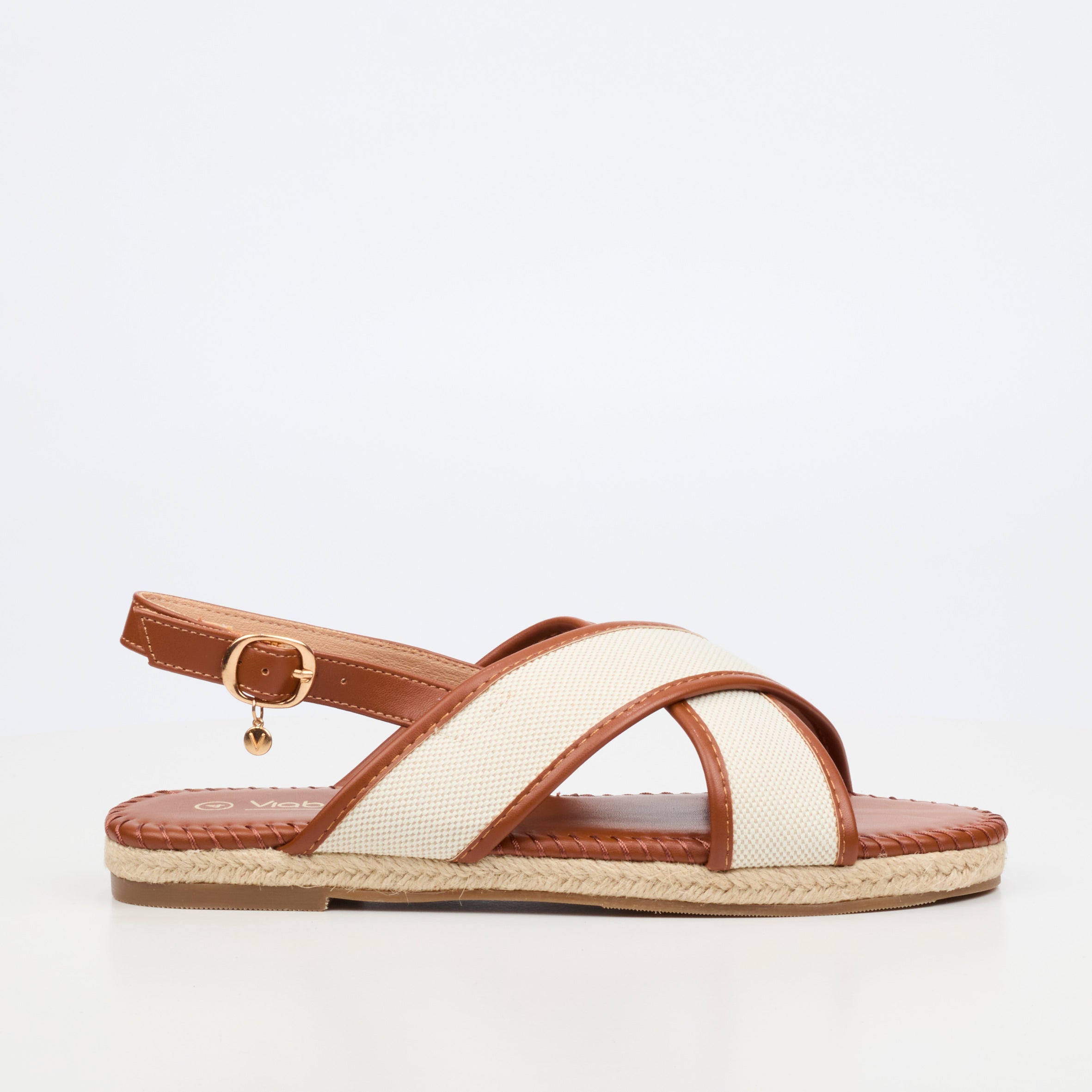 Viabeach Forest 1 Sandal - Tan footwear Viabeach