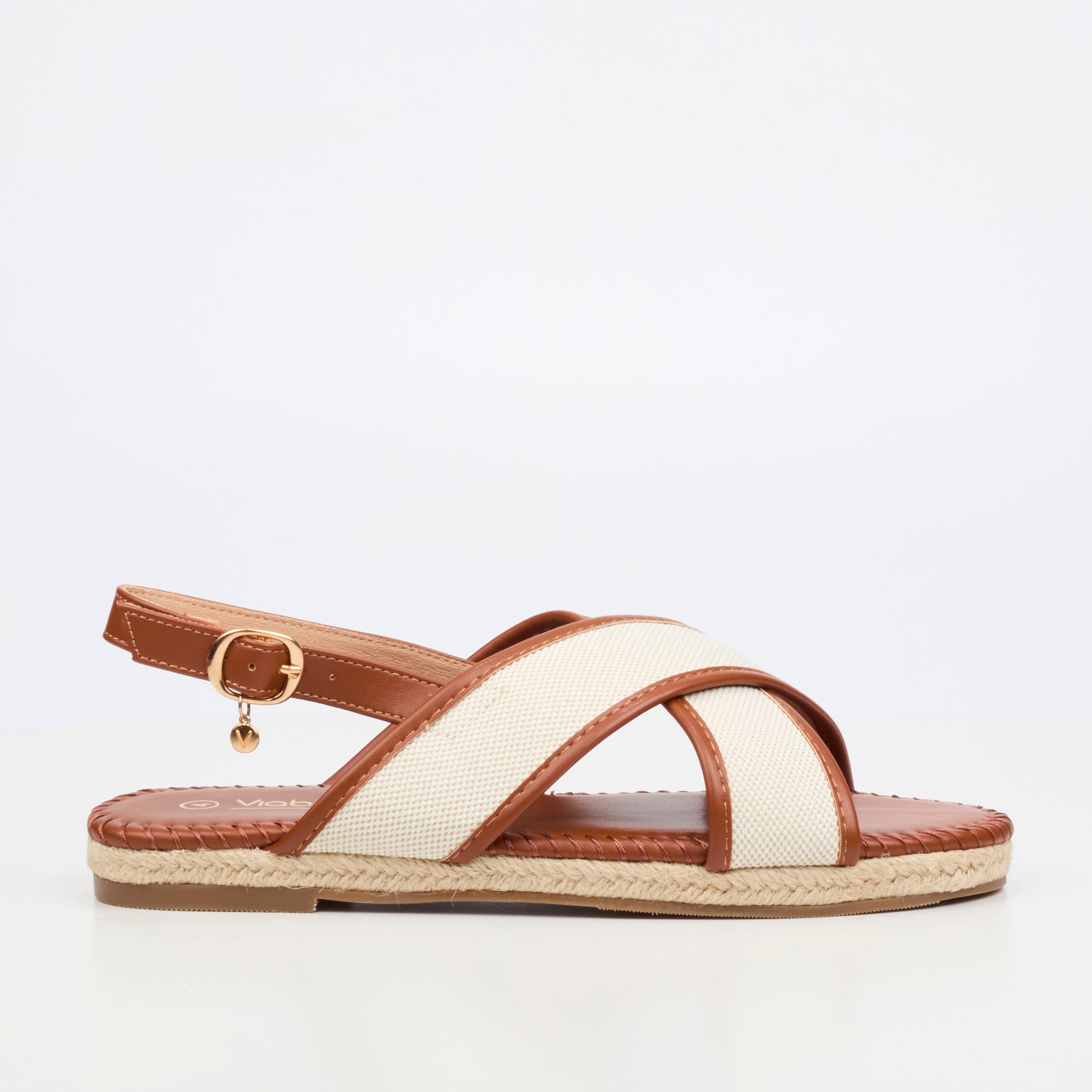 Viabeach Forest 1 Sandal - Tan footwear Viabeach