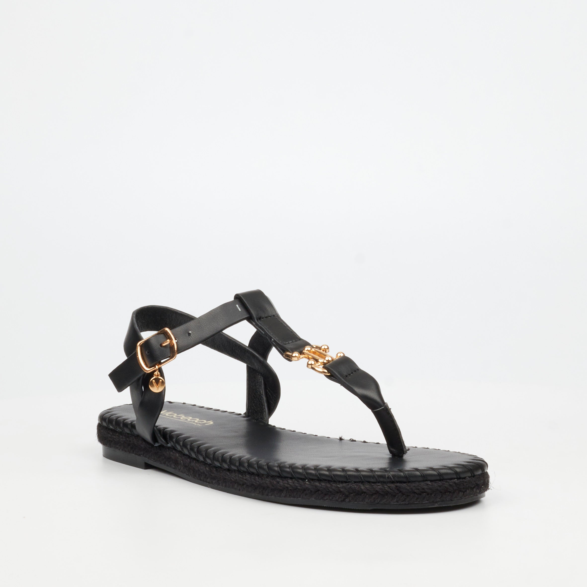 Viabeach Forest 2 Sandal - Black footwear Viabeach