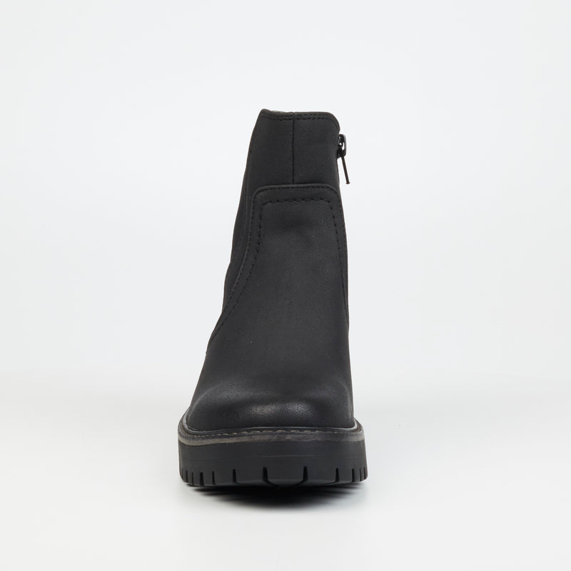 Miss Black Fox 3 Ankle Boot - Black footwear Miss Black   
