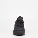 Urbanart Frail 1 Faux Wax / Lycra Sneaker - Black footwear Urbanart