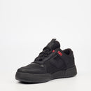 Urbanart Frail 1 Faux Wax / Lycra Sneaker - Black footwear Urbanart