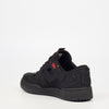 Urbanart Frail 1 Faux Wax / Lycra Sneaker - Black footwear Urbanart