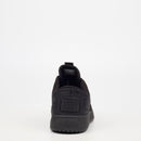 Urbanart Frail 1 Faux Wax / Lycra Sneaker - Black footwear Urbanart