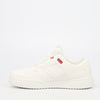Urbanart Frail 1 Faux Wax / Lycra Sneaker - White footwear Urbanart